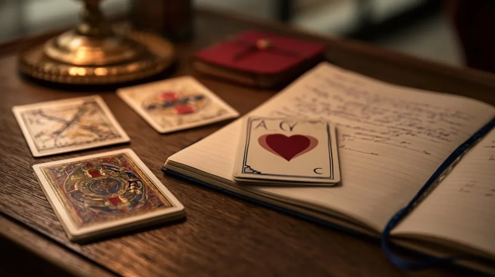 Cartes et messages floutés pour rappeler qu’un signe amoureux doit toujours être replacé dans son contexte